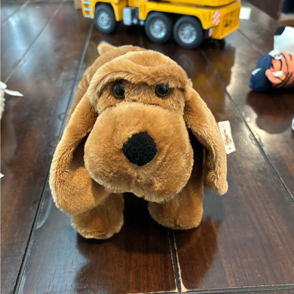Brown Plush Dog Toy